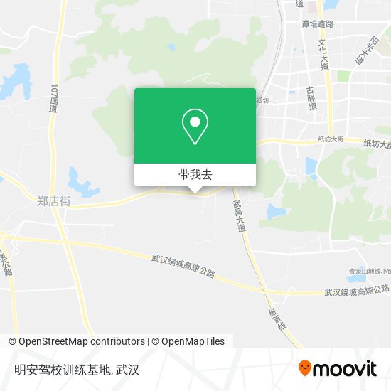 明安驾校训练基地地图