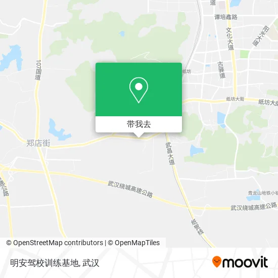 明安驾校训练基地地图