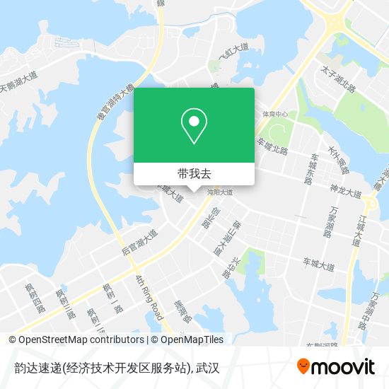 韵达速递(经济技术开发区服务站)地图