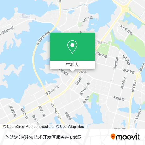 韵达速递(经济技术开发区服务站)地图