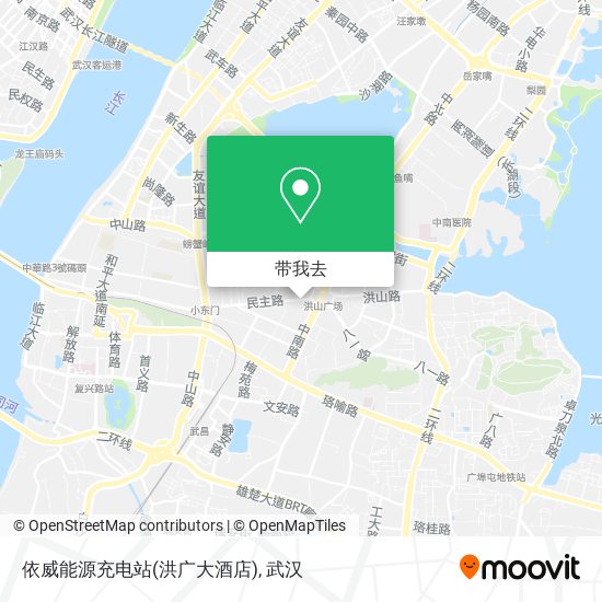 依威能源充电站(洪广大酒店)地图