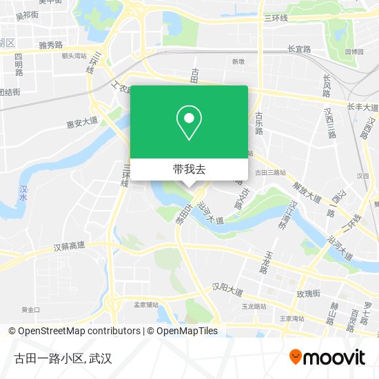古田一路小区地图