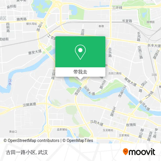 古田一路小区地图