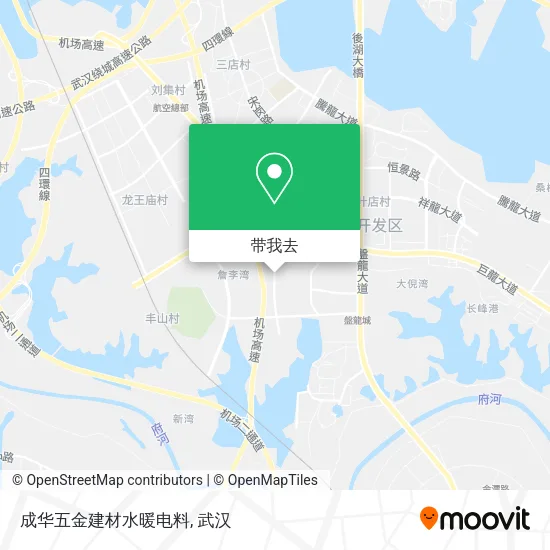 成华五金建材水暖电料地图