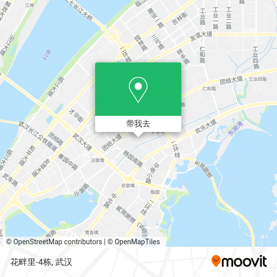 花畔里-4栋地图