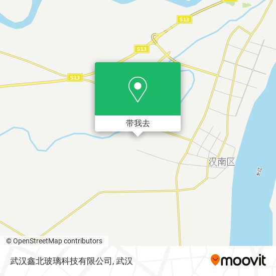 武汉鑫北玻璃科技有限公司地图