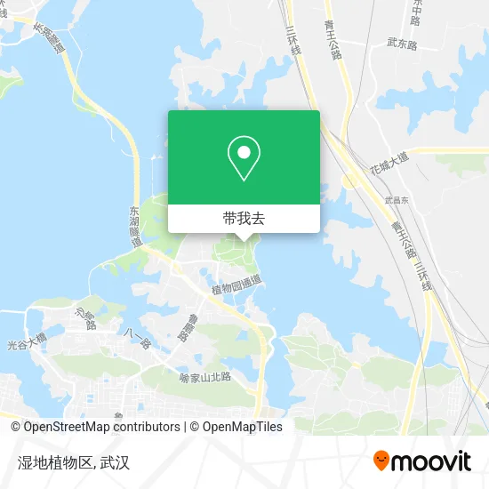 湿地植物区地图