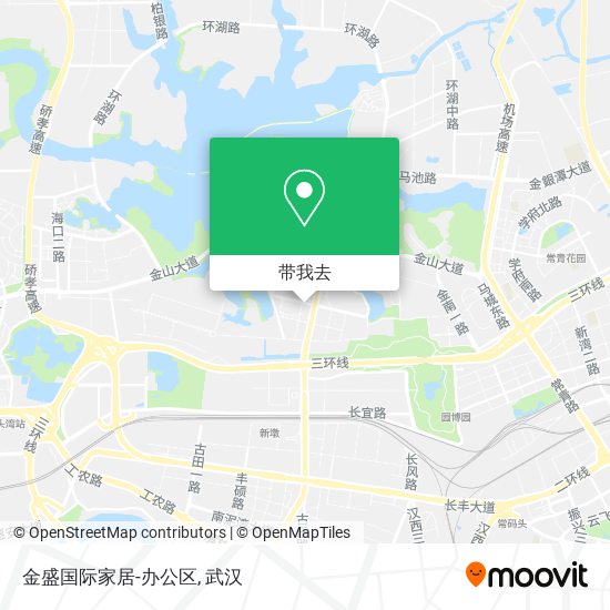 金盛国际家居-办公区地图