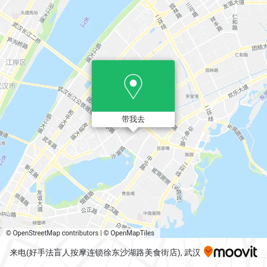 来电(好手法盲人按摩连锁徐东沙湖路美食街店)地图