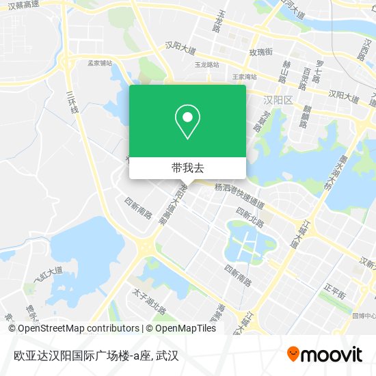 欧亚达汉阳国际广场楼-a座地图