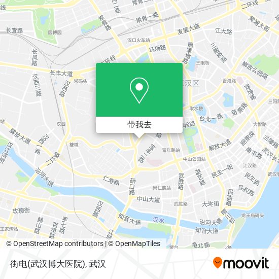 街电(武汉博大医院)地图