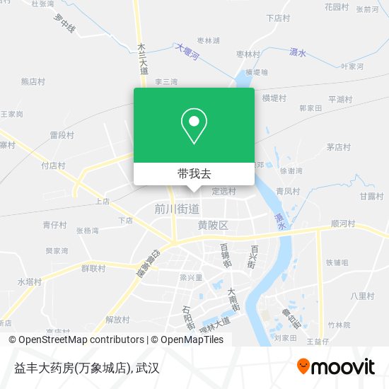 益丰大药房(万象城店)地图