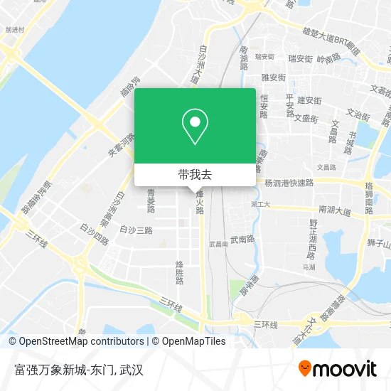 富强万象新城-东门地图