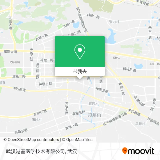 武汉港基医学技术有限公司地图