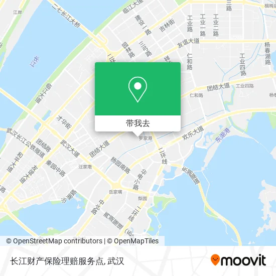 长江财产保险理赔服务点地图