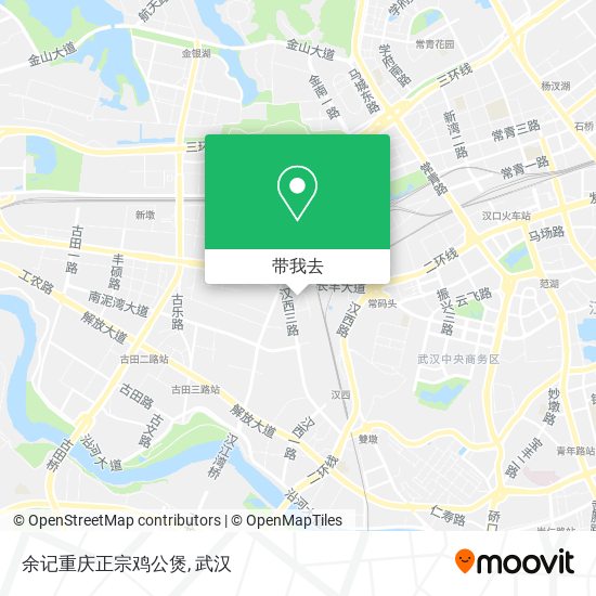 余记重庆正宗鸡公煲地图