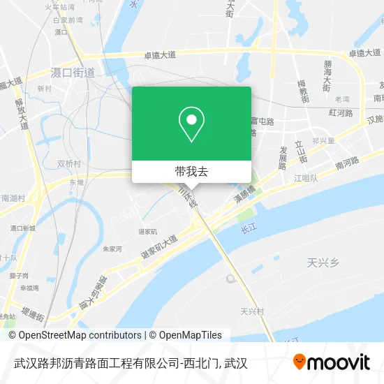 武汉路邦沥青路面工程有限公司-西北门地图