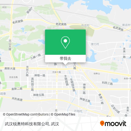 武汉锐奥特科技有限公司地图