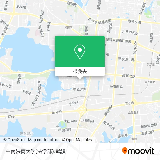 中南法商大学(法学部)地图