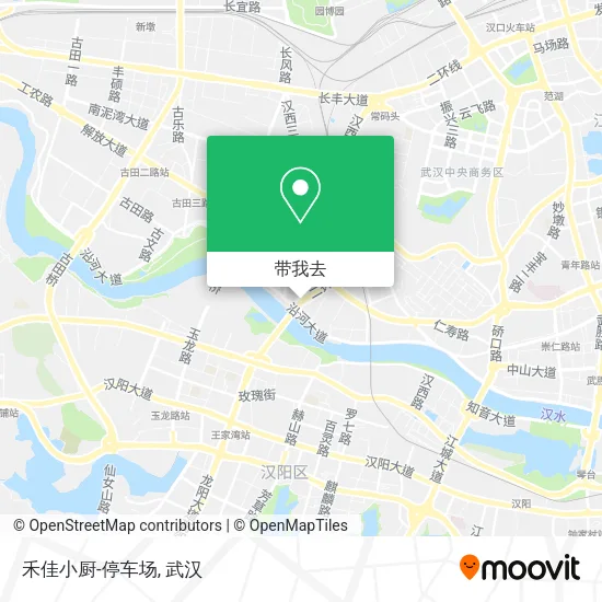 禾佳小厨-停车场地图