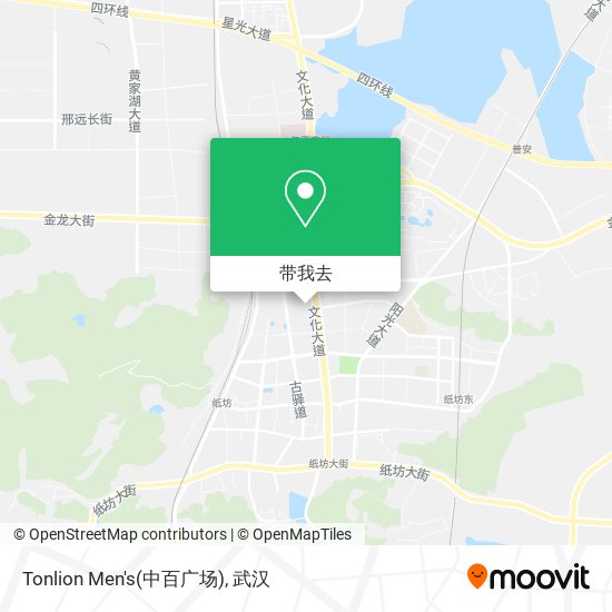 Tonlion Men's(中百广场)地图