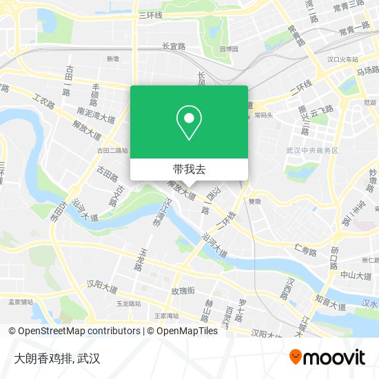大朗香鸡排地图