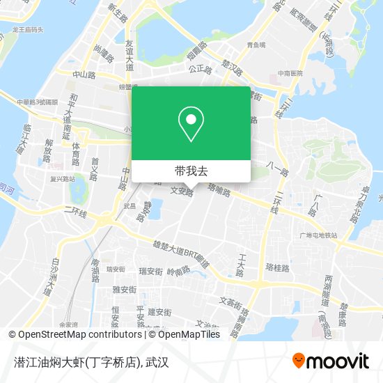 潜江油焖大虾(丁字桥店)地图