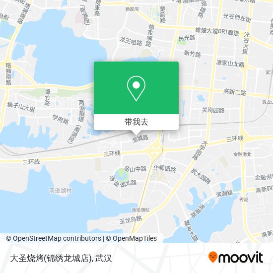 大圣烧烤(锦绣龙城店)地图