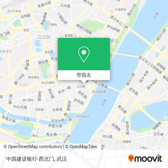 中国建设银行-西北门地图