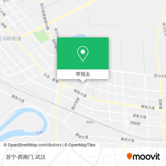 苏宁-西南门地图