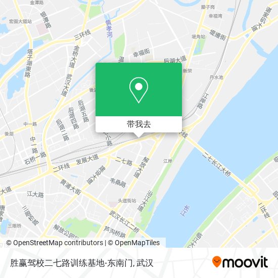 胜赢驾校二七路训练基地-东南门地图