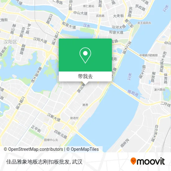 佳品雅象地板志刚扣板批发地图