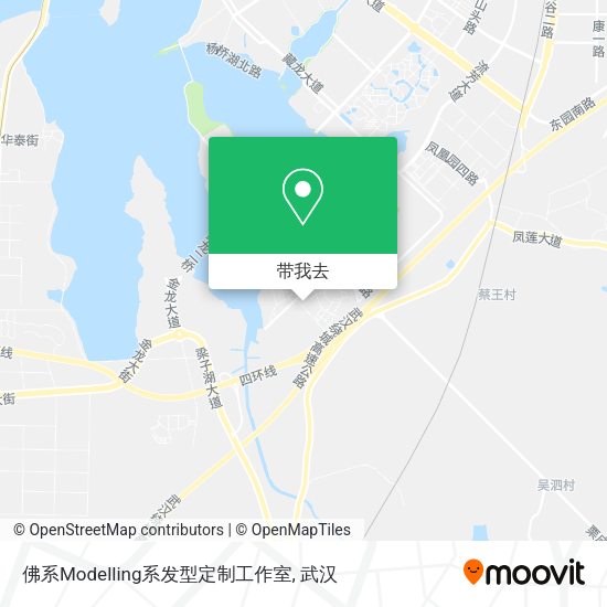 佛系Modelling系发型定制工作室地图