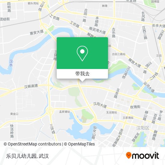 乐贝儿幼儿园地图