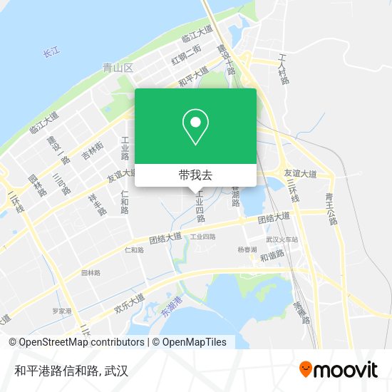 和平港路信和路地图
