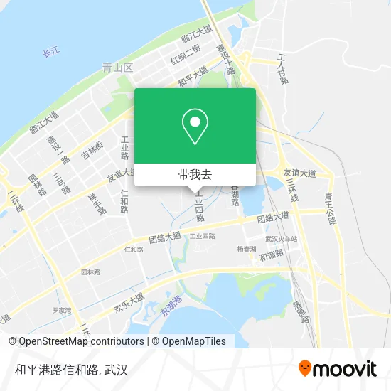 和平港路信和路地图