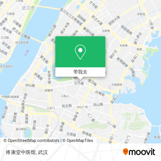 疼康堂中医馆地图
