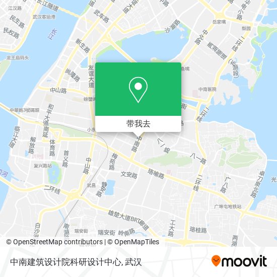 中南建筑设计院科研设计中心地图