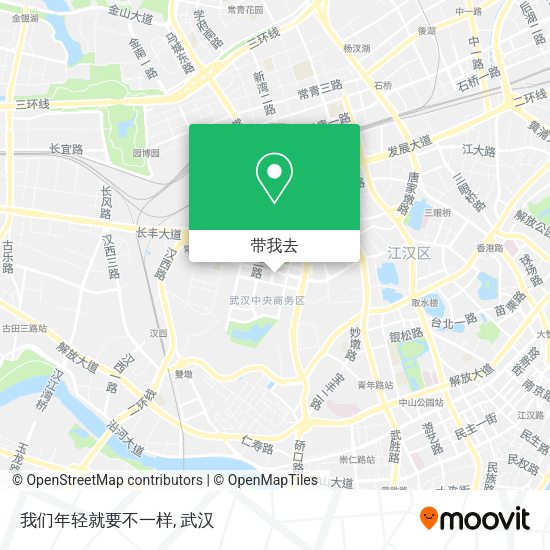 我们年轻就要不一样地图