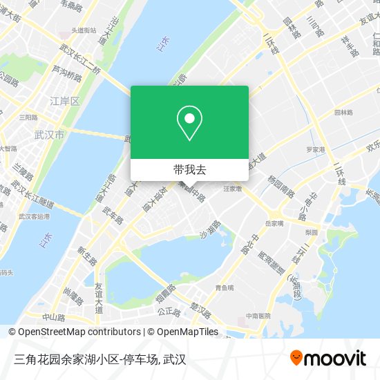 三角花园余家湖小区-停车场地图