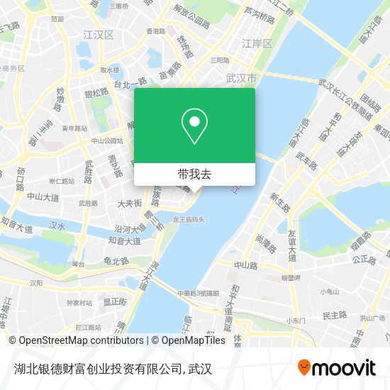 湖北银德财富创业投资有限公司地图