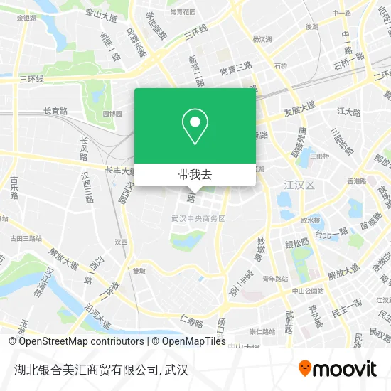 湖北银合美汇商贸有限公司地图