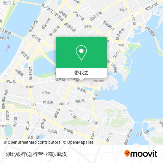 湖北银行(总行营业部)地图