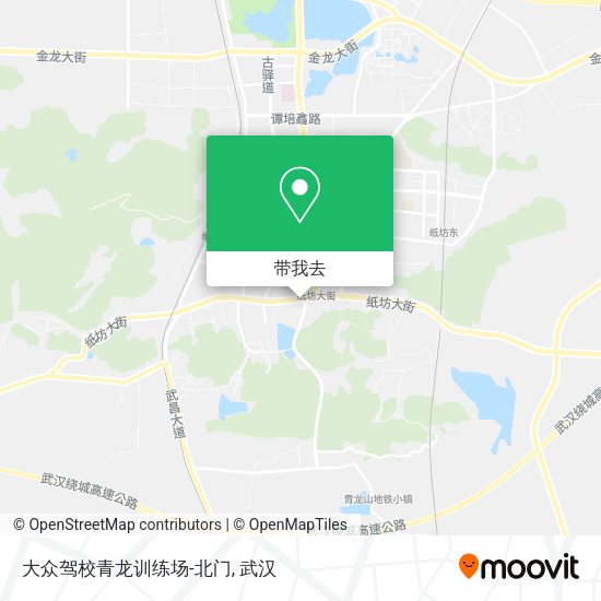 大众驾校青龙训练场-北门地图