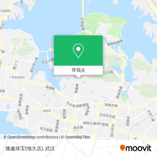 隆鑫珠宝(地大店)地图