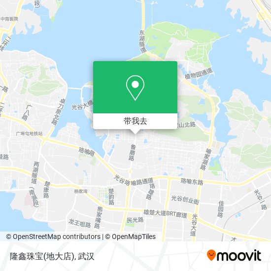 隆鑫珠宝(地大店)地图