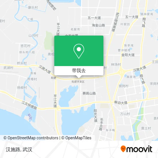 汉施路地图