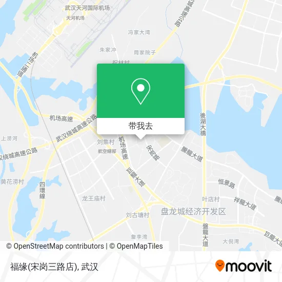 福缘(宋岗三路店)地图