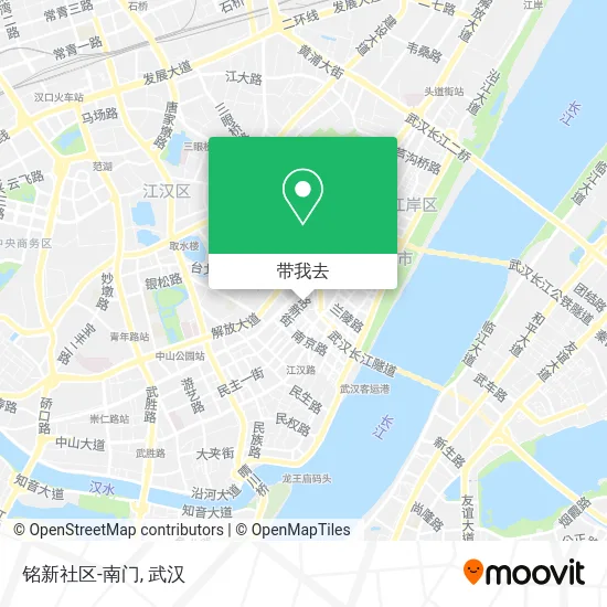 铭新社区-南门地图