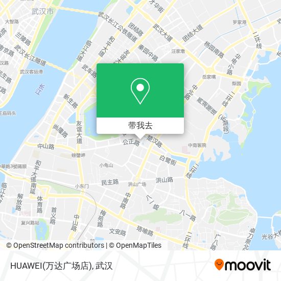 HUAWEI(万达广场店)地图